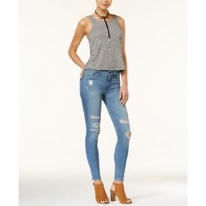 NWOT Hudson light wash skinny jeans